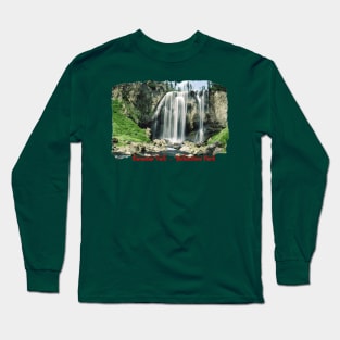 Dunanda Falls - Yellowstone Park Long Sleeve T-Shirt